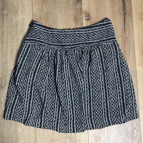 Madewell BNW Silk Skyline Tidalwave Boho Skirt 6 - Picture 3 of 6